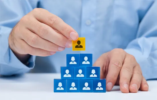 Executive search hierarchy